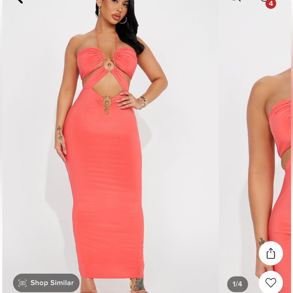 Sexy n spicy maxi dress